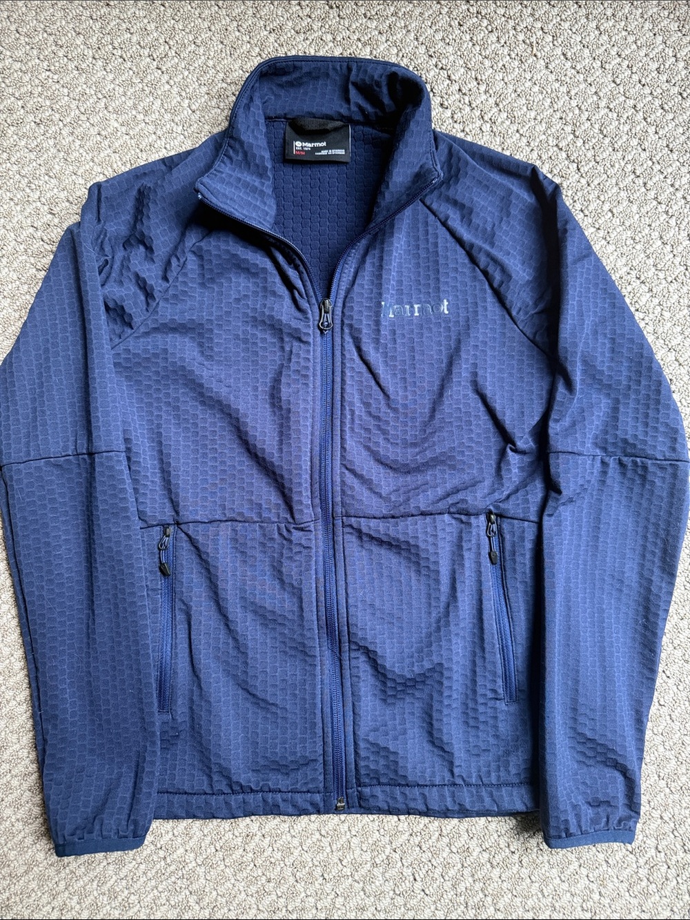 Marmot Women’s Dark Blue Full-Zip Performance Jacket